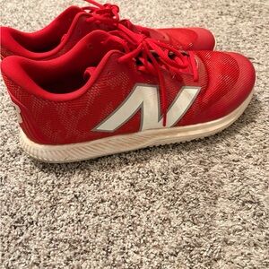 New Balance Men’s Red Turf Sneakers